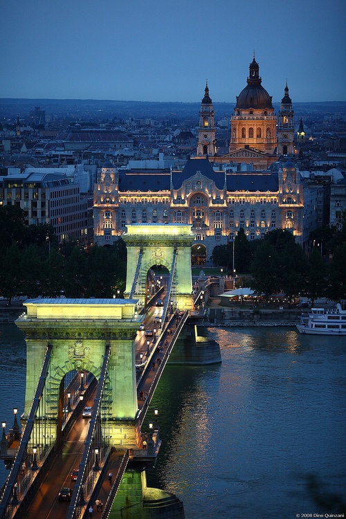 Photo:  Budapest, il ponte delle catene